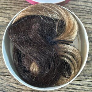 Luxy Volumizer Weft 20" Long 7" Wide Human Hair Extensions Ombre Blonde 45g NEW